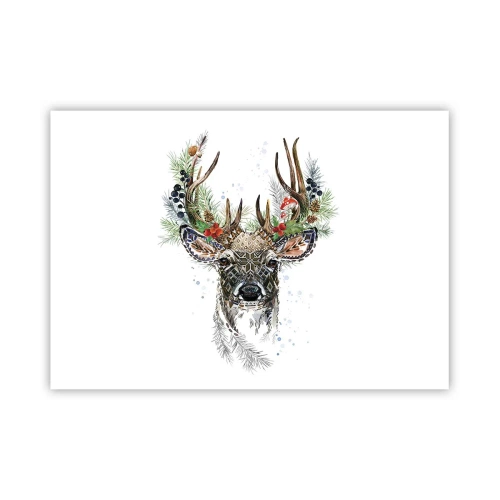 Poster - In Christmas Attire - 100x70 cm