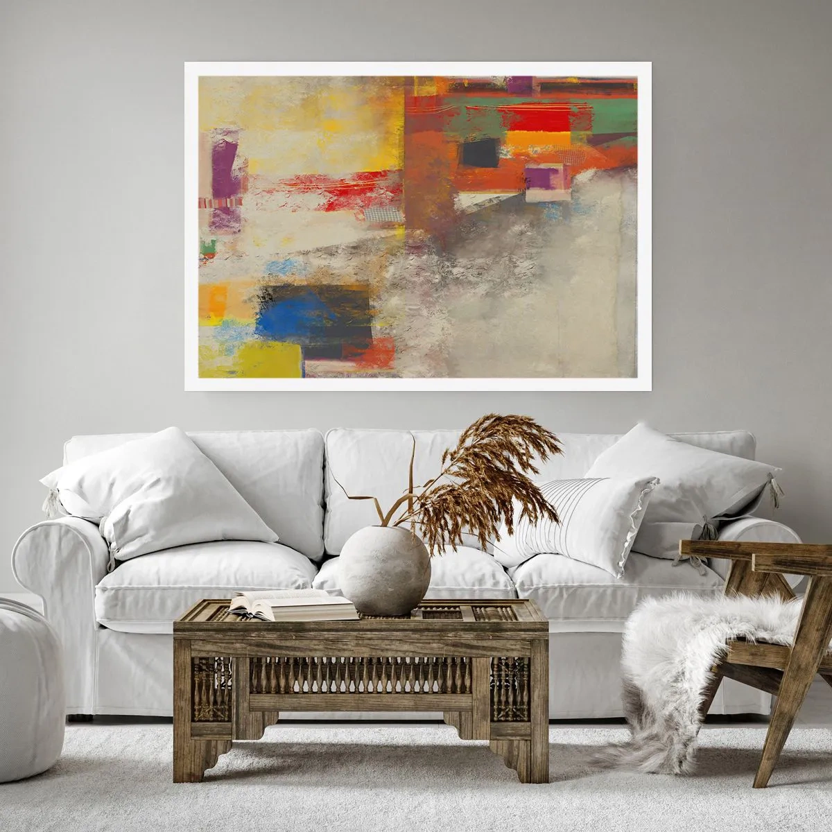 Poster - Geometry of Colours - 50x40 cm