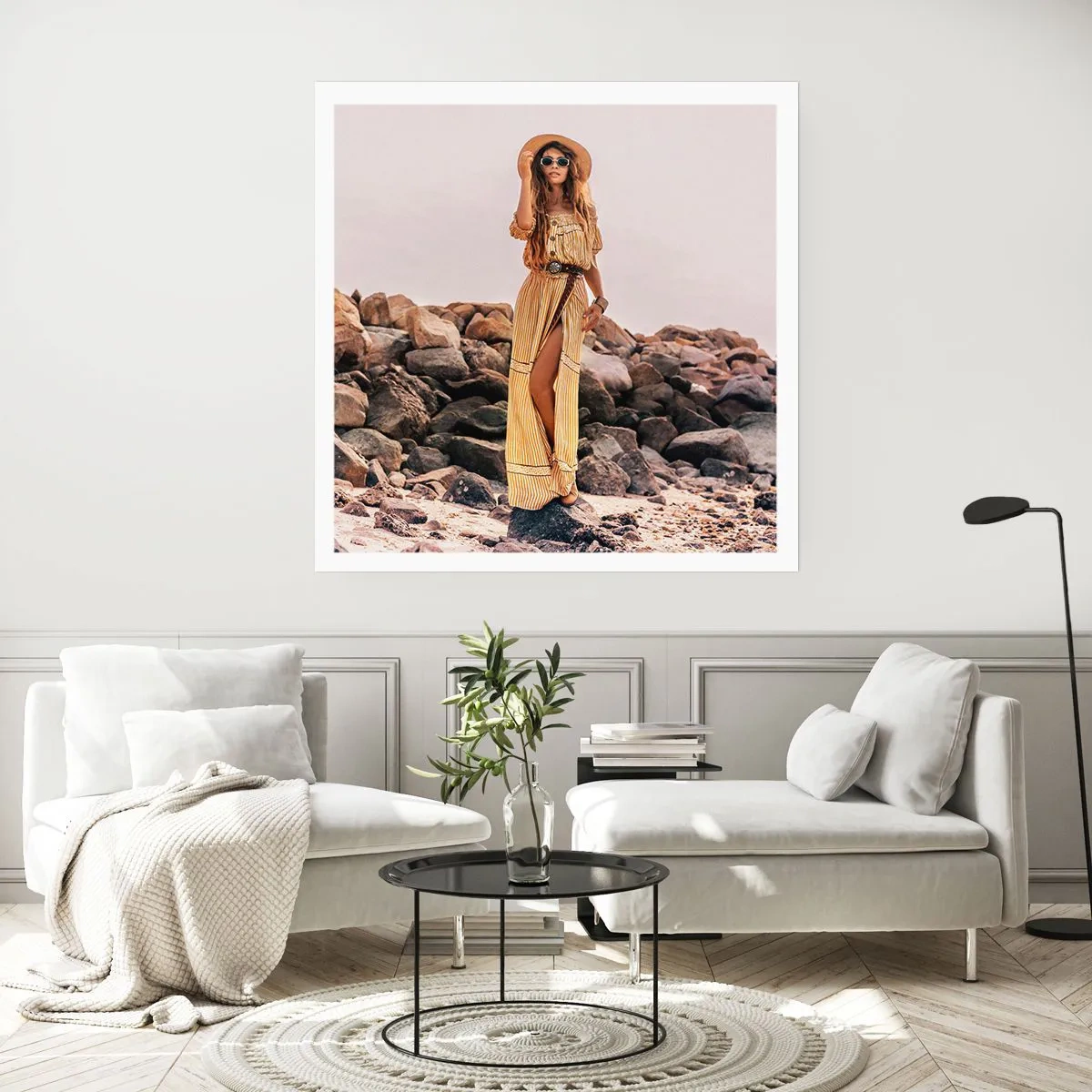 Poster - The Magic of Stones - 60x60 cm