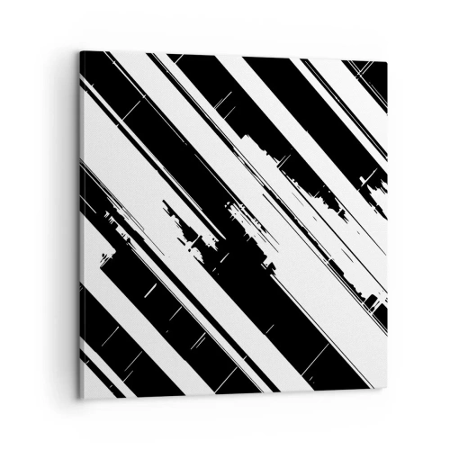 Canvas picture - Intensive and Dynamic Composition - 60x60 cm