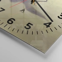 Clock face with numbers