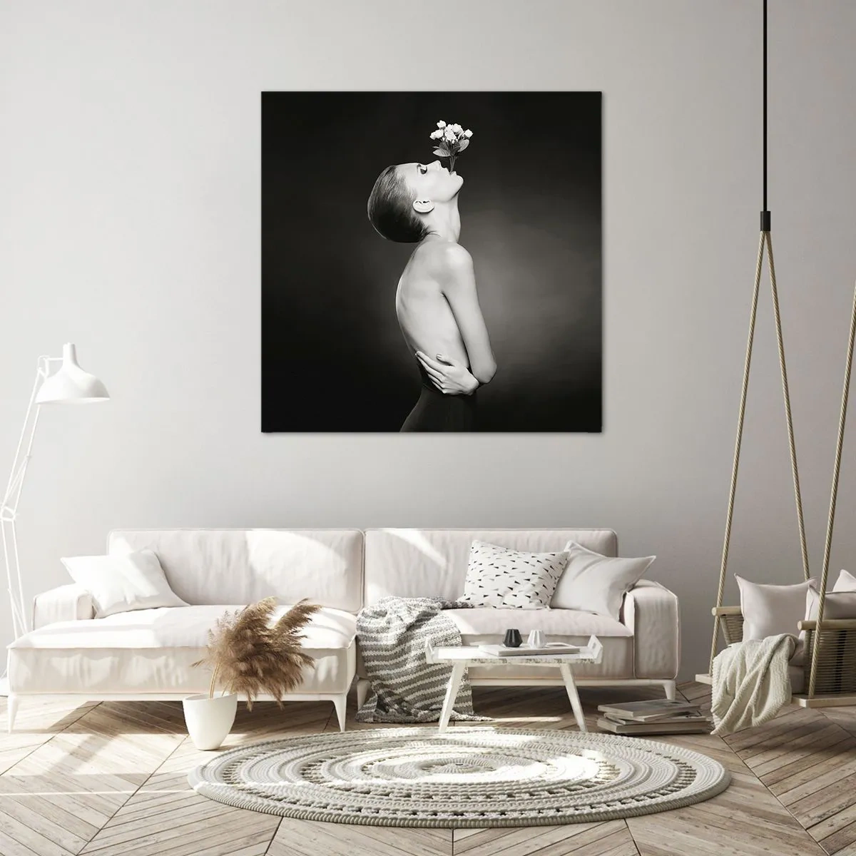 Canvas picture - Eccentric Elegance - 30x30 cm