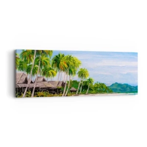 Canvas picture - Exotic Dream - 90x30 cm