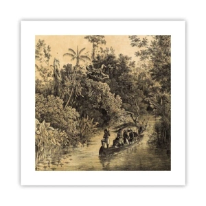 Poster - Journey to the Spring - 40x40 cm