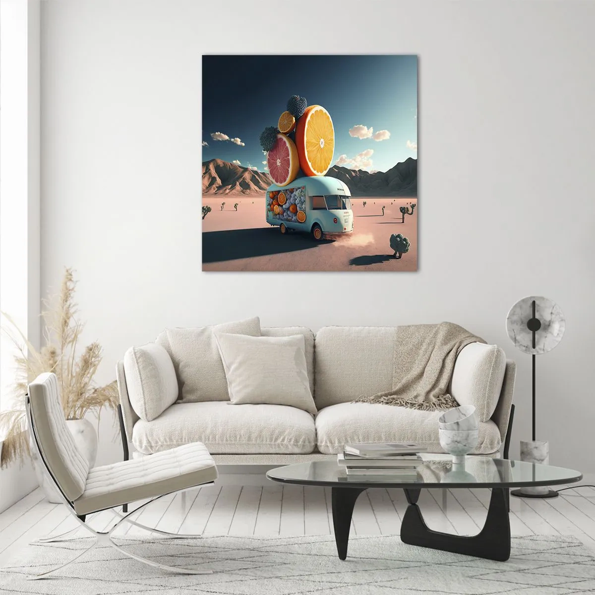 Glass picture - Taste of Holidays - 60x60 cm