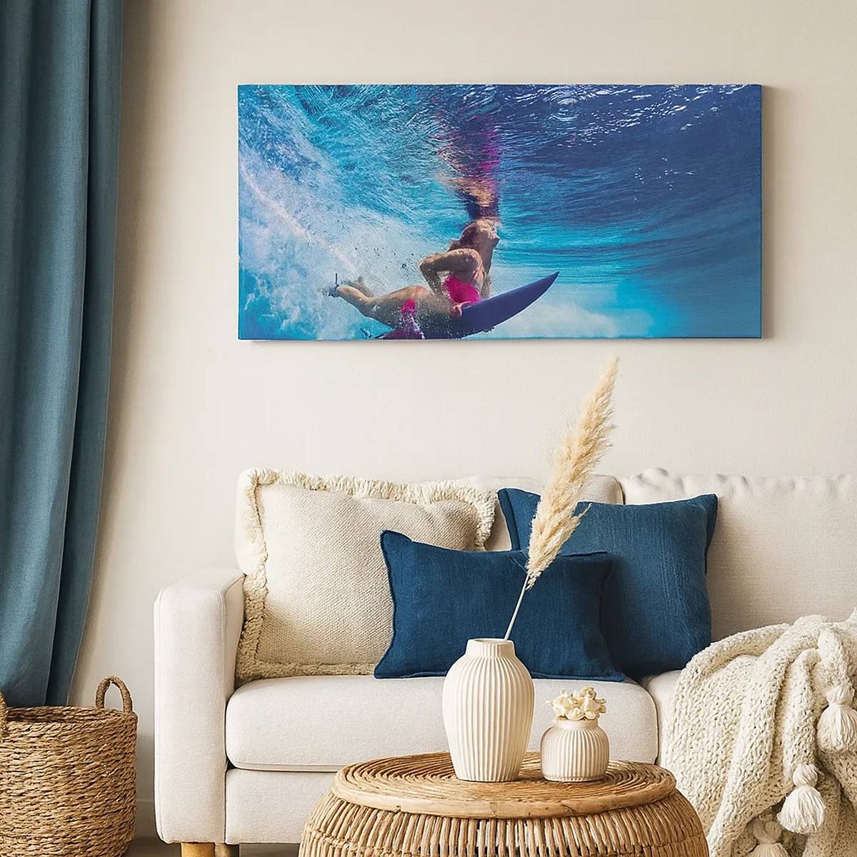 Canvas picture - Depth of Joy - 30x30 cm