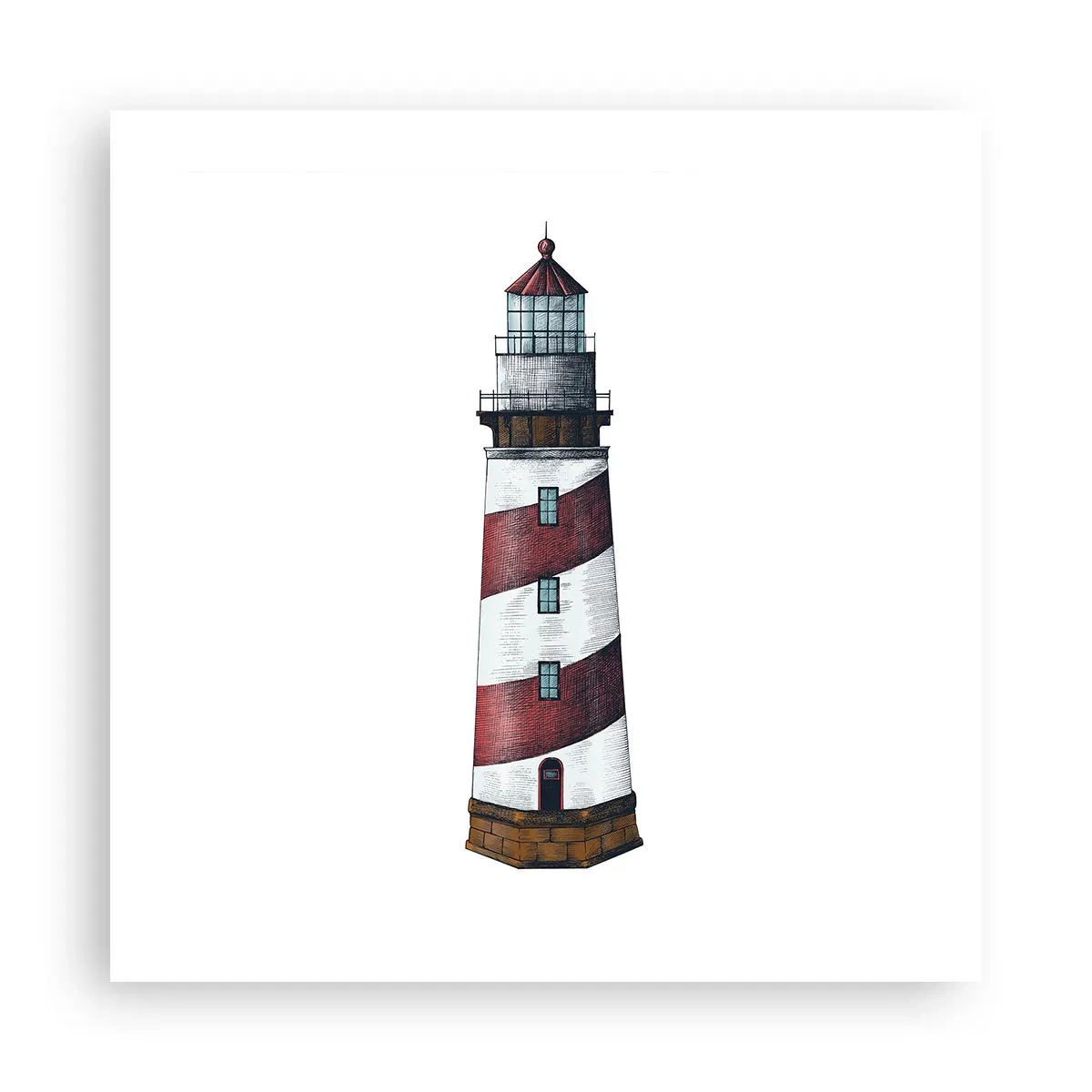 Poster - Always on Guard - 50x50 cm