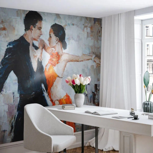 Photo Wallpaper Standard Eco - Dirty Dancing - Abstraction, Dance, Tango - 400x280 cm