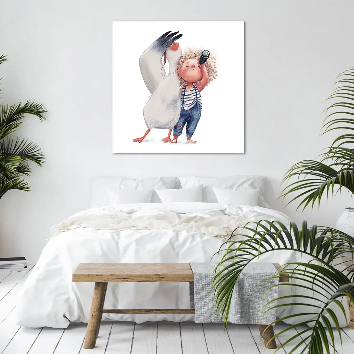 Canvas picture - Plan of a Great Journey - 60x60 cm