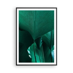 Poster in black frame - Turned towards Light - 70x100 cm