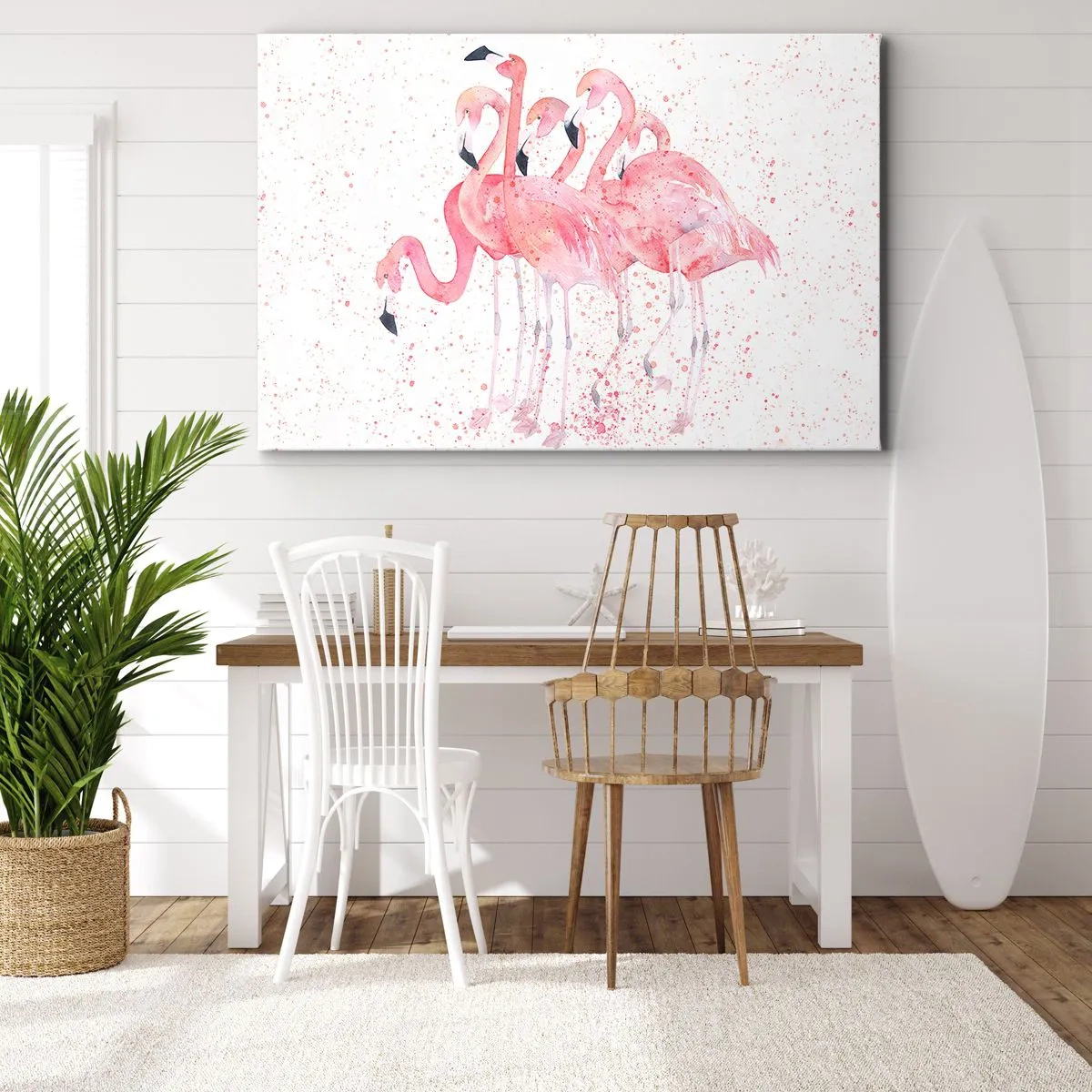 Canvas picture - Pink Power - 120x80 cm