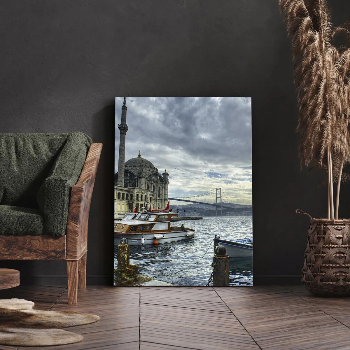 Canvas picture - Between Worlds - 80x120 cm