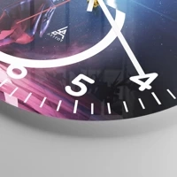 Clock face with numbers