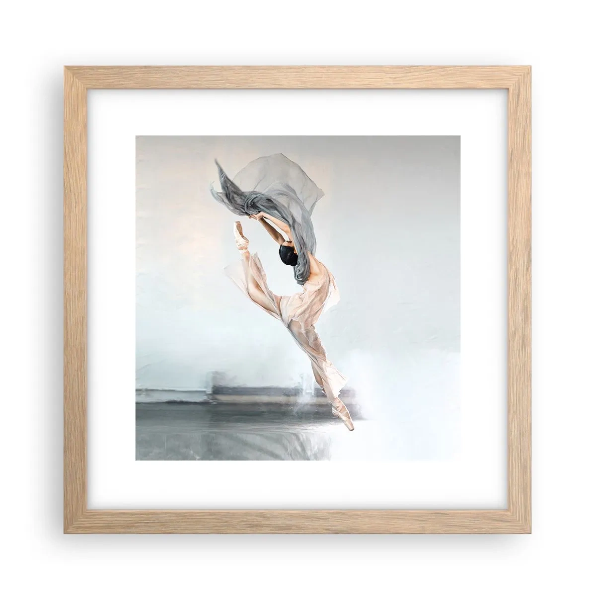 Poster in light oak frame - In Dancing Exaltation - 30x30 cm