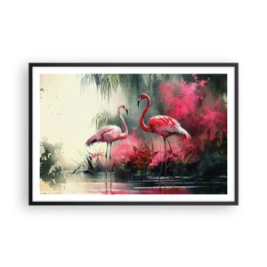 Poster in black frame - Class of Natural Charm - 91x61 cm