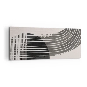 Canvas picture - There and Back - 100x40 cm