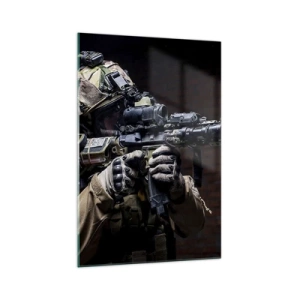 Glass picture - Deadly Effective - 70x100 cm