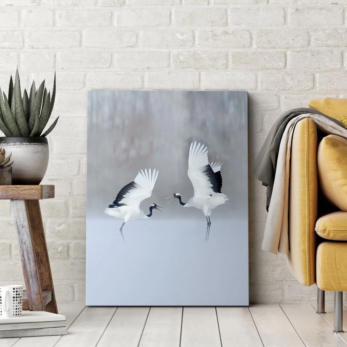 Canvas picture - Dance in the Fog - 70x100 cm