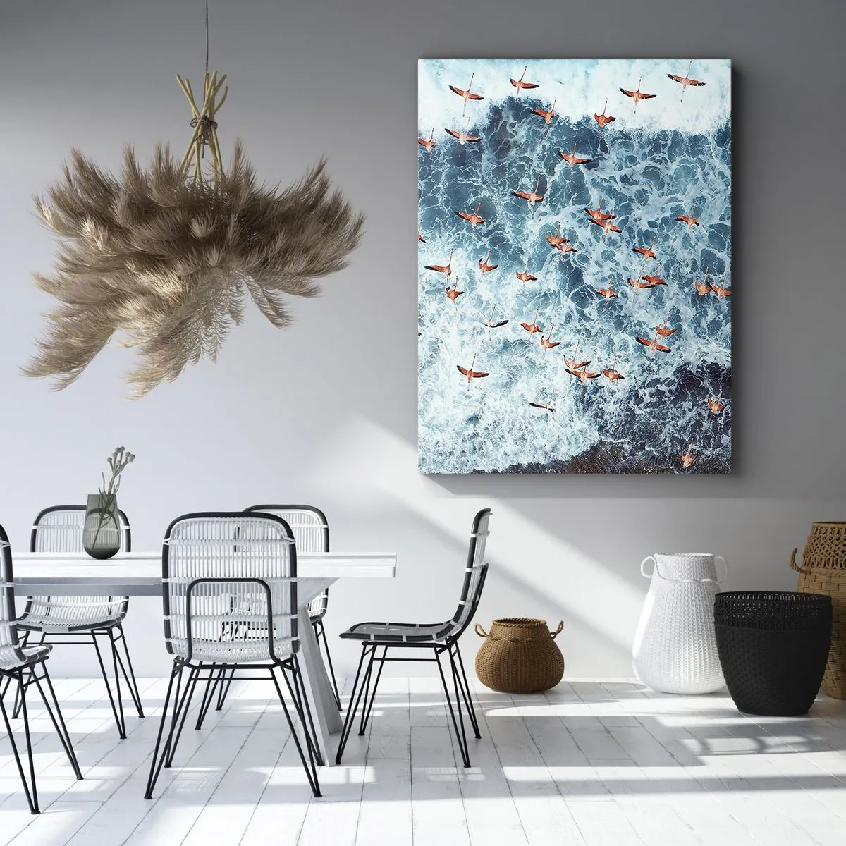 Canvas picture - Seaside Parade - 50x70 cm