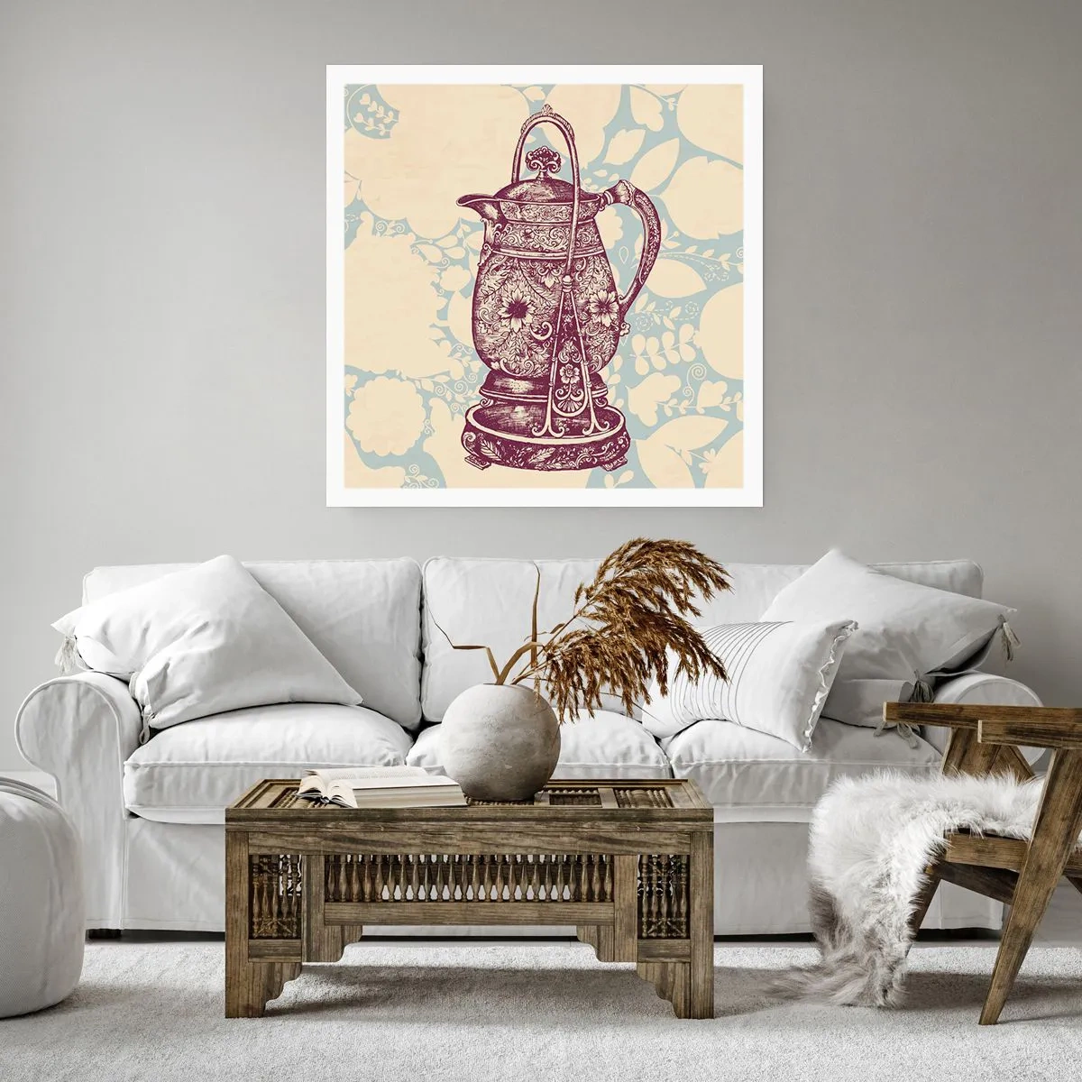 Poster - Beauty of Ordinary Life - 50x50 cm