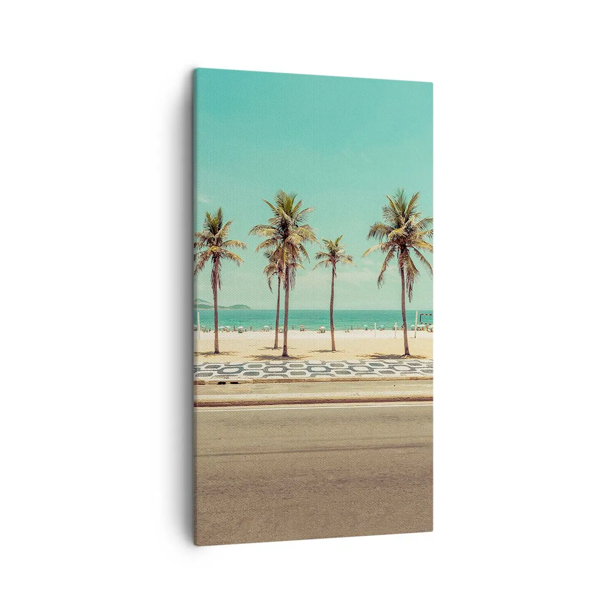 Canvas picture - By the Beach - 45x80 cm