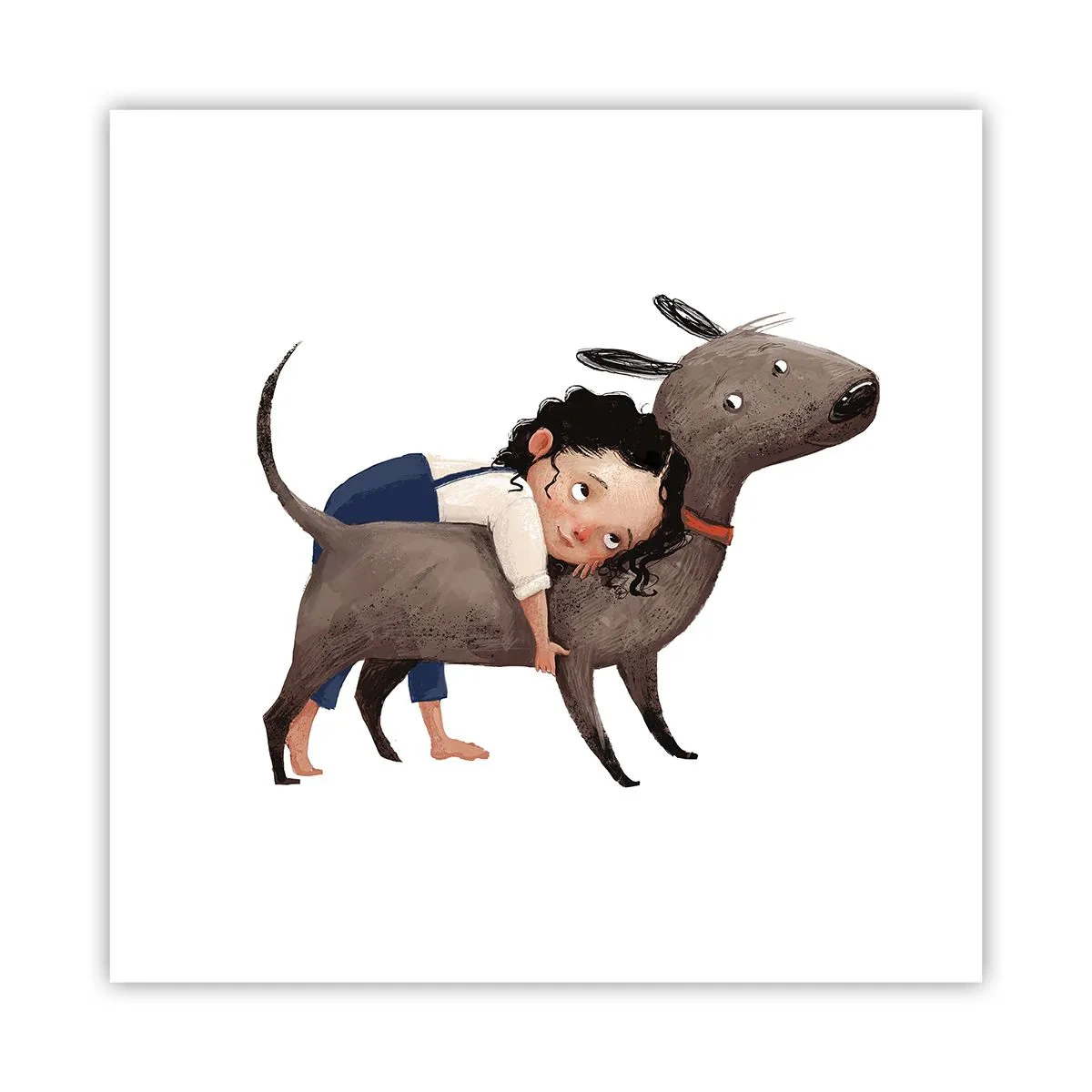 Poster - Best Friends - 30x30 cm