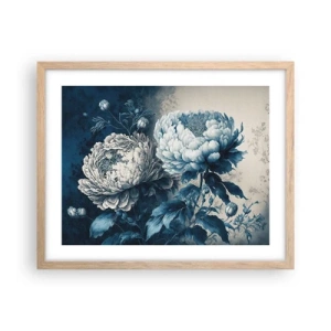 Poster in light oak frame - Matched Couple - 50x40 cm