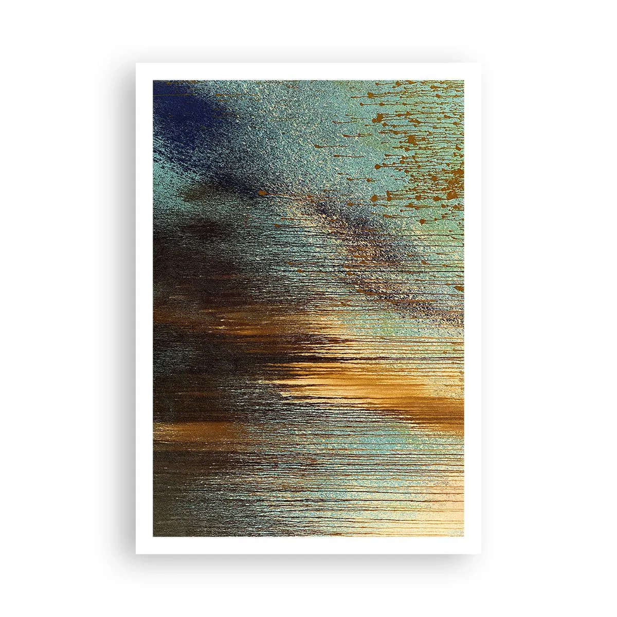 Poster - Non-accidental Colourful Composition - 70x100 cm
