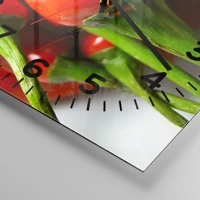 Clock face with numbers