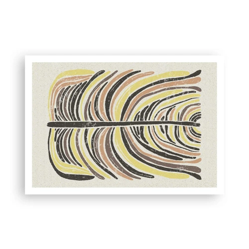 Poster - Abstract: Life to the Full - 100x70 cm