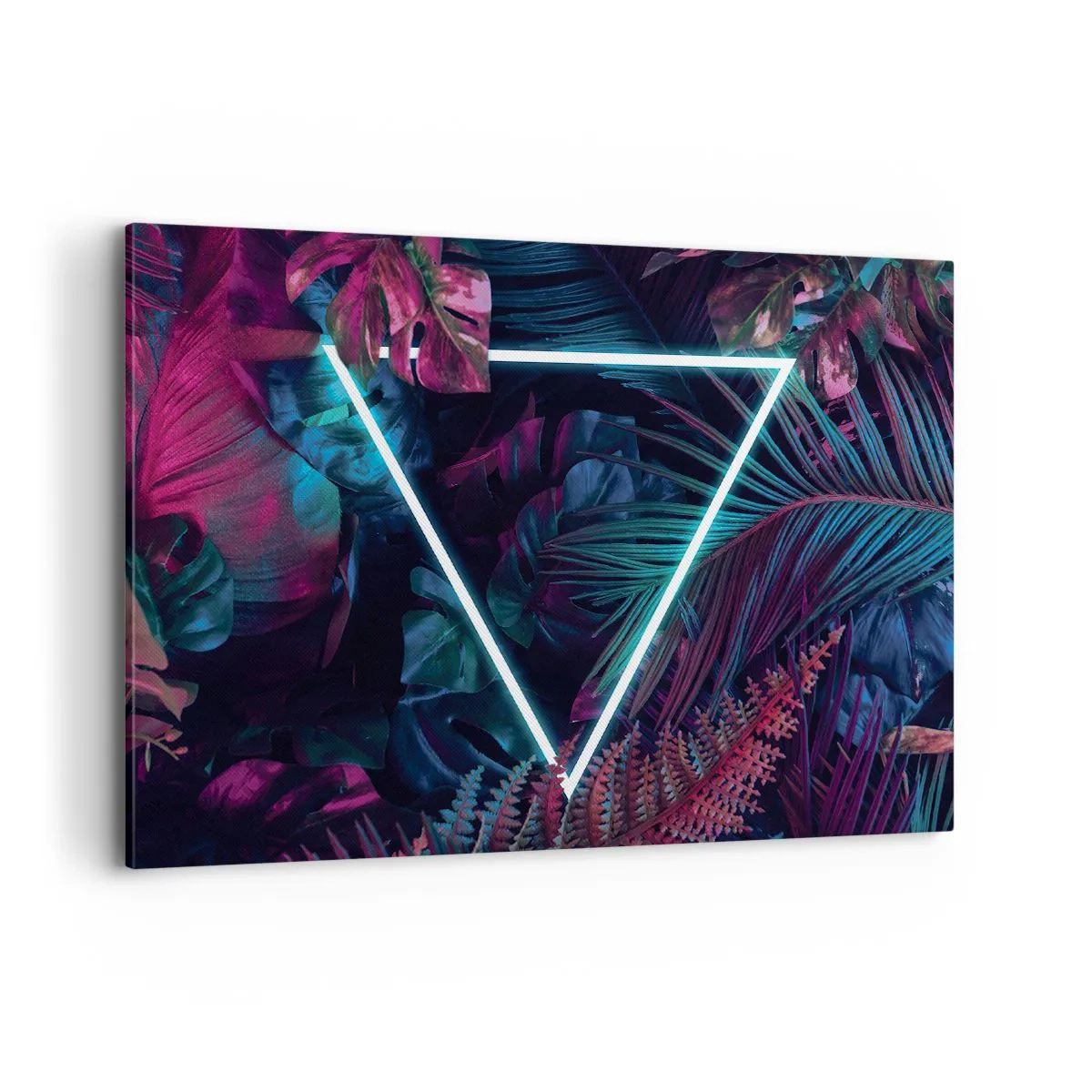 Canvas picture - Disco Style Garden - 100x70 cm