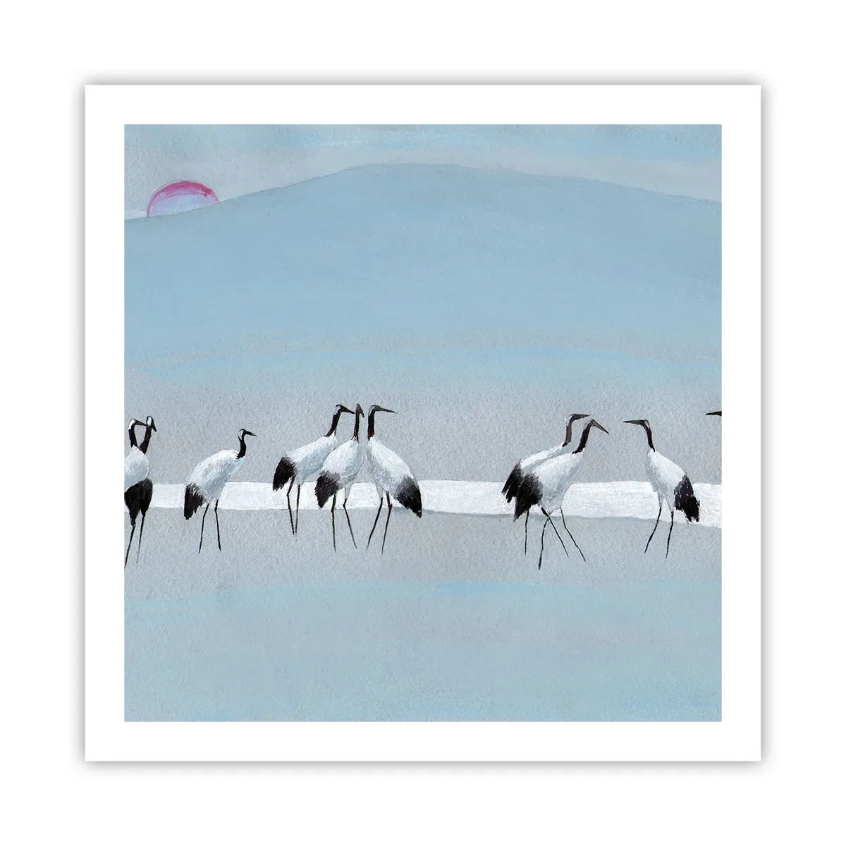 Poster - After a Hot Day - 60x60 cm