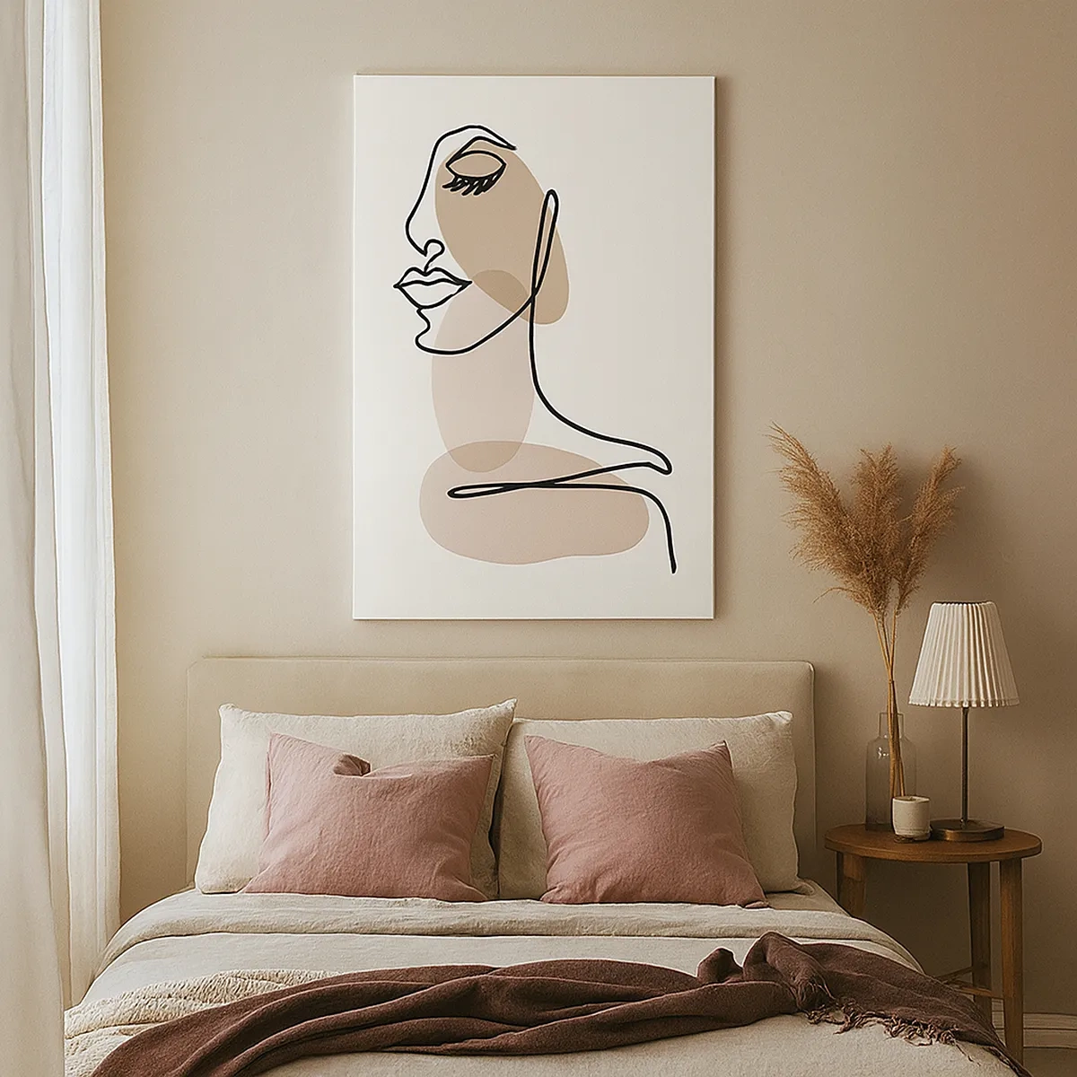 Canvas picture - Certain Line of Beauty - 50x70 cm