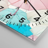 Clock face with numbers