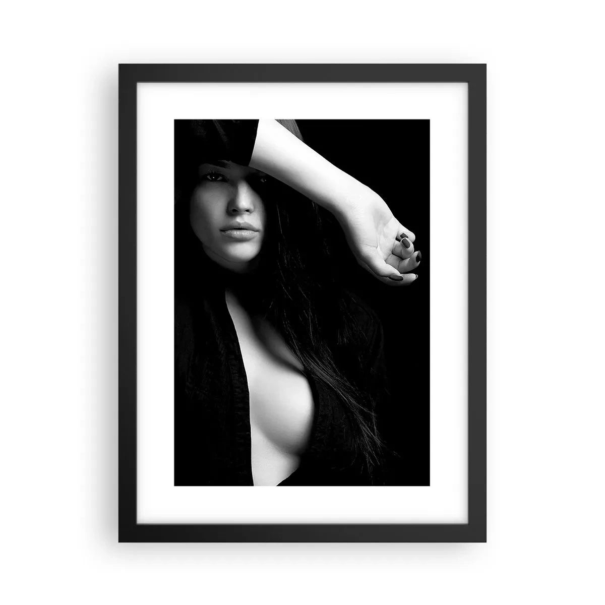 Poster in black frame - School of Seduction - 30x40 cm