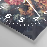 Clock face with numbers