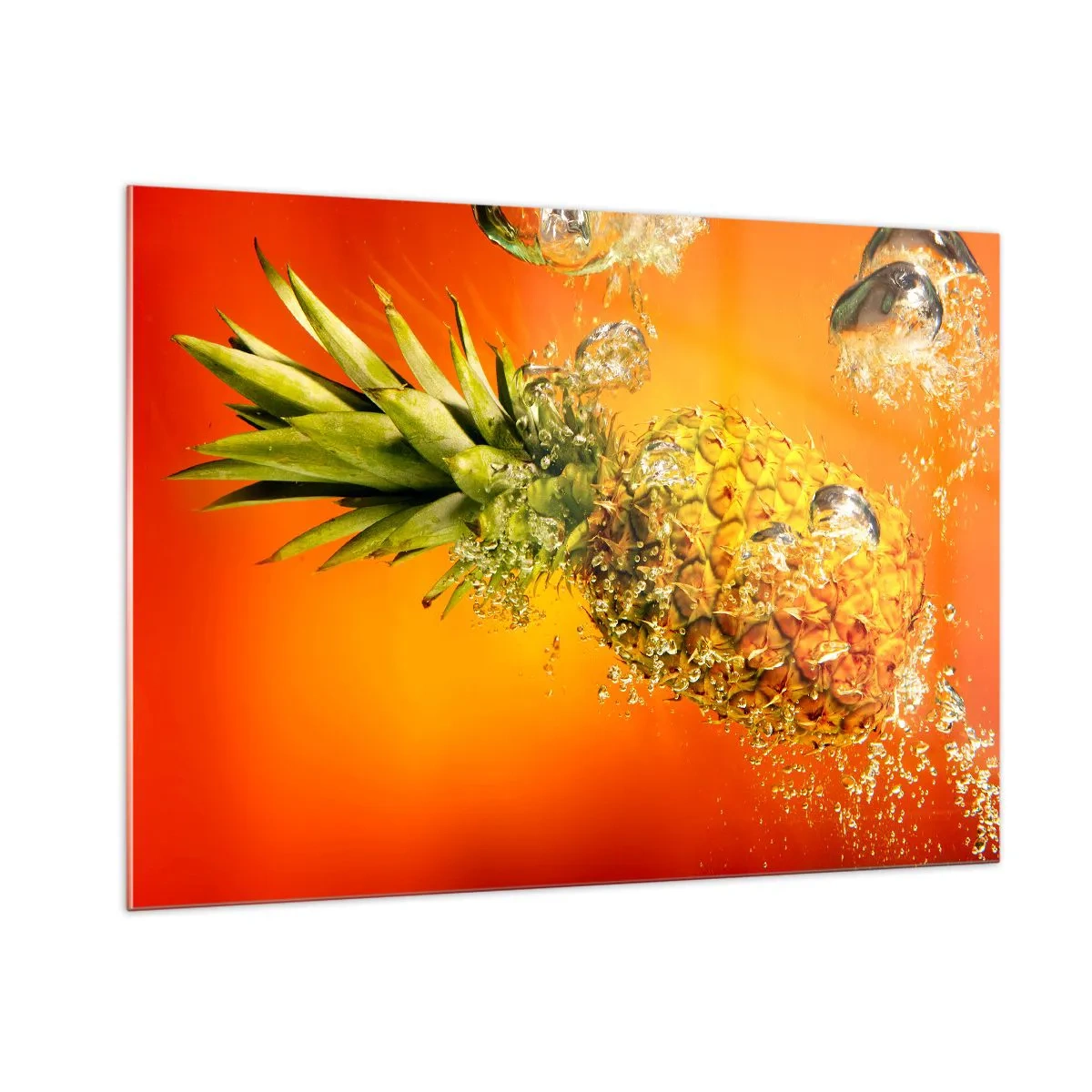 Glass picture - Tropical Juicy Freshness - 100x70 cm