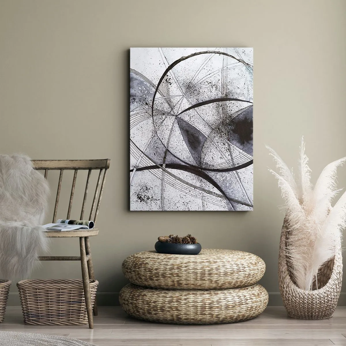 Canvas picture - Futuristic Fantasy - 50x70 cm