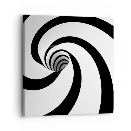 Canvas picture - Let the Whirl Draw You in? - 30x30 cm