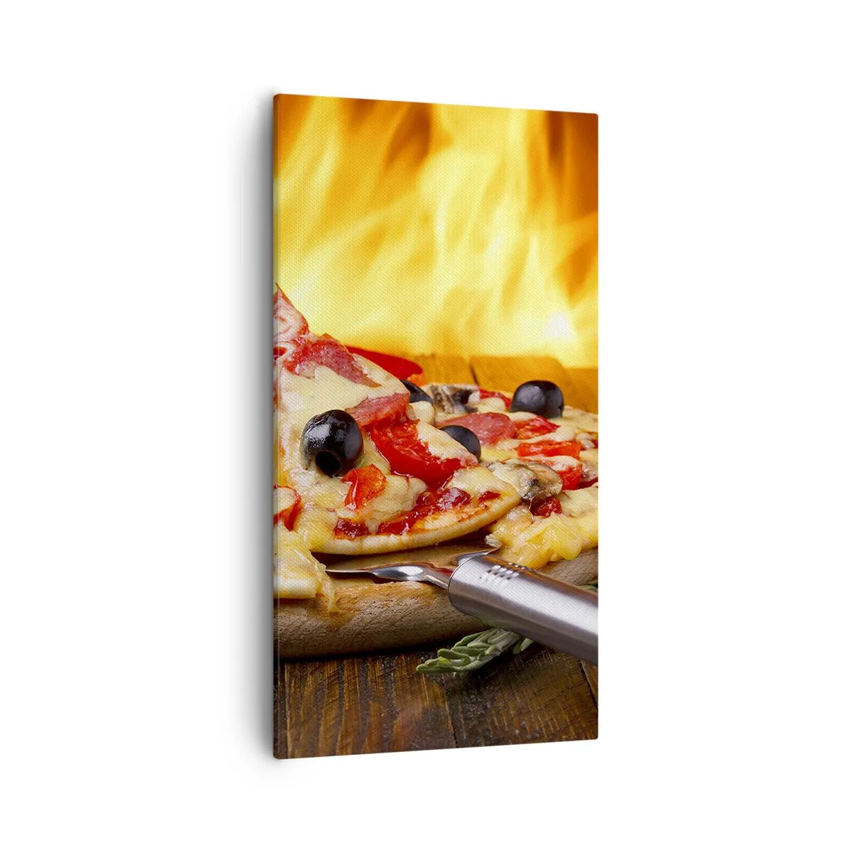 Canvas picture - From Italy with Love - 55x100 cm