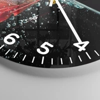 Clock face with numbers