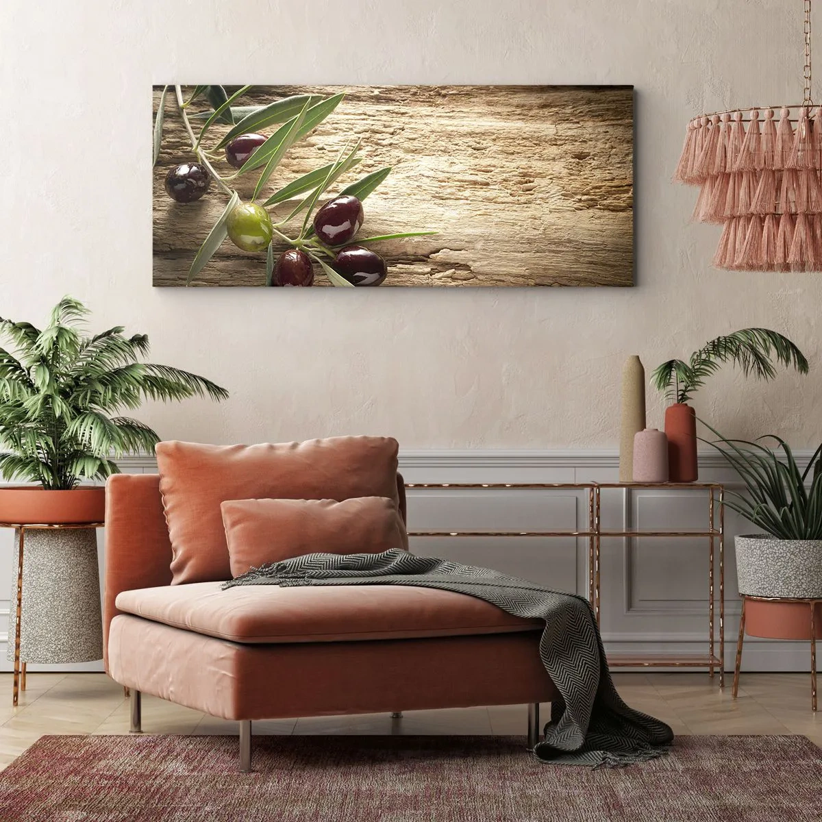 Canvas picture - Straight from Nature - 160x50 cm