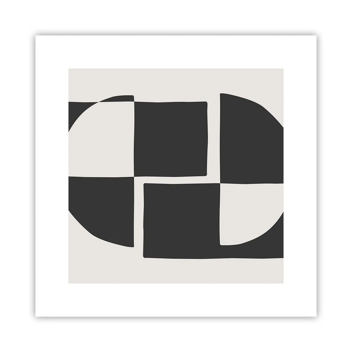Poster - Antithesis-Synthesis - 30x30 cm