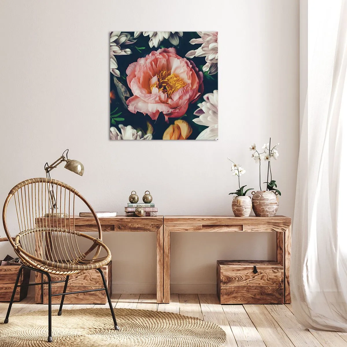 Canvas picture - In Baroque Style - 70x70 cm