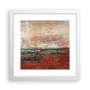 Poster in white frmae - Might Be the Sea - 30x30 cm