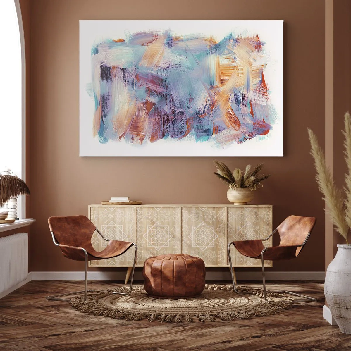 Canvas picture - Colourful Mess - 120x80 cm