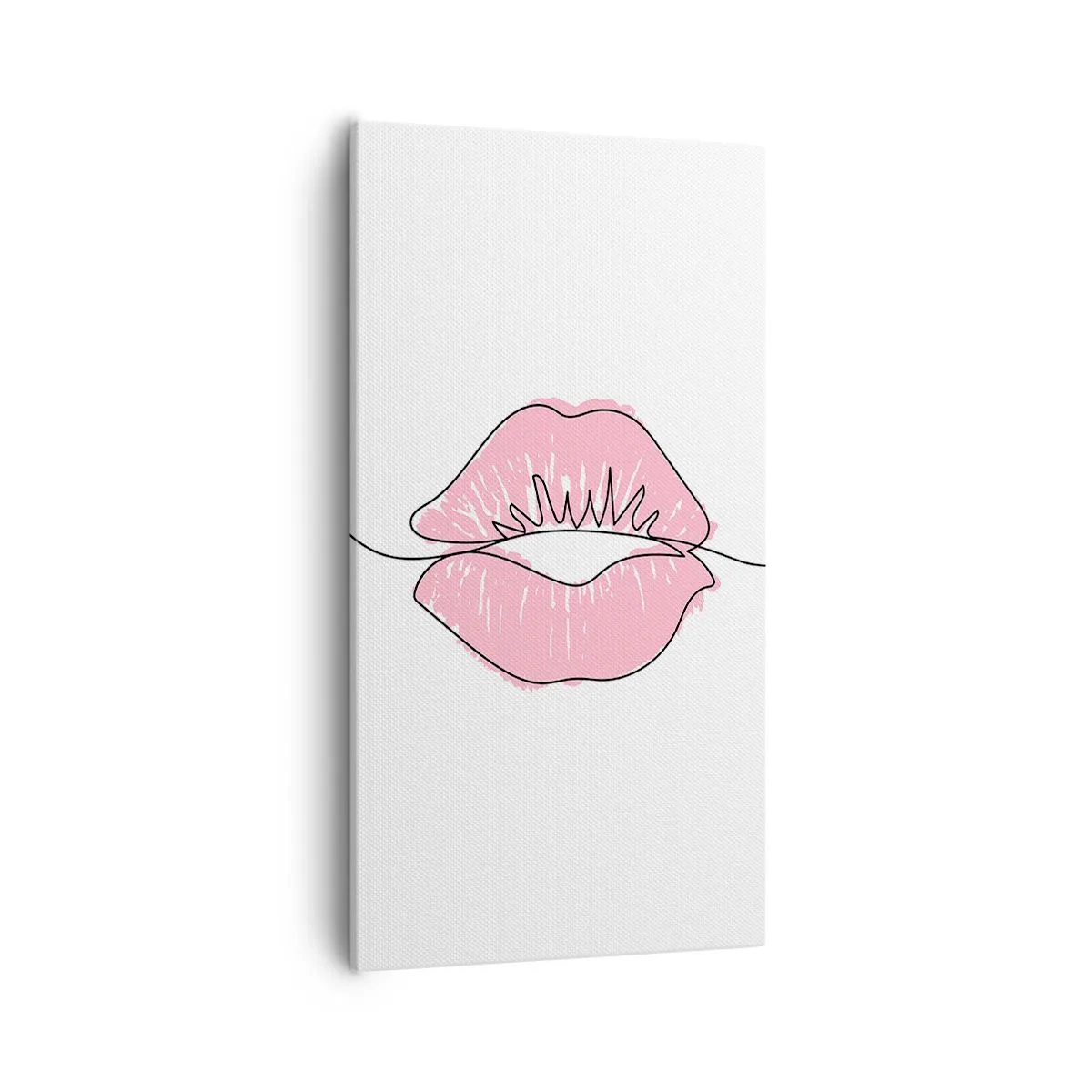 Canvas picture - Ready for a Kiss? - 55x100 cm