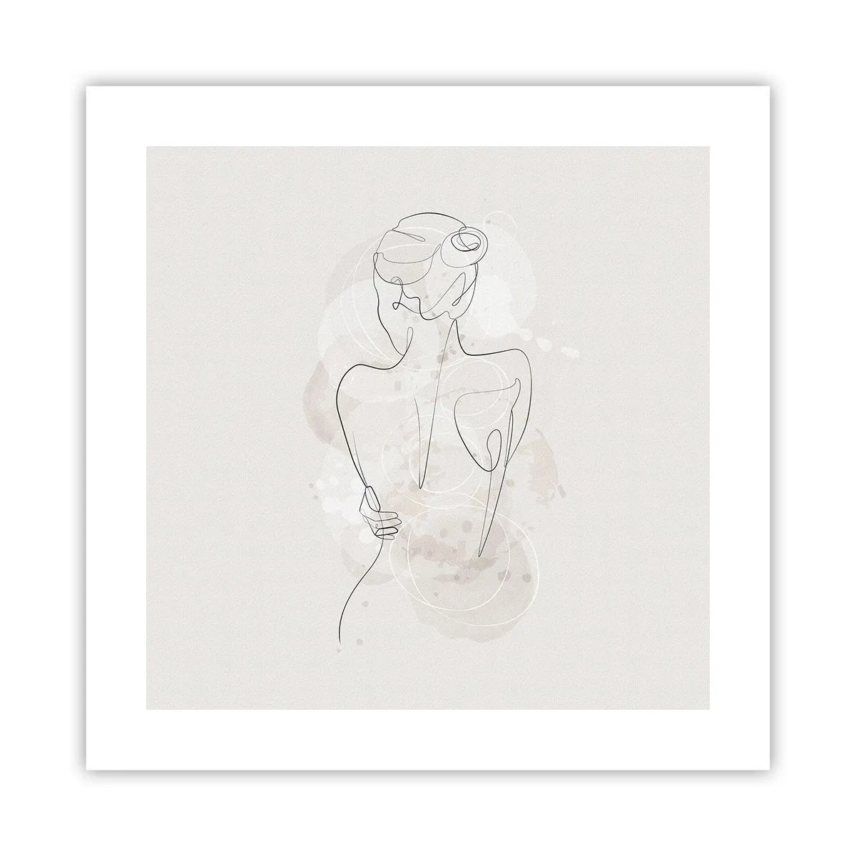 Poster - Like a Sensitive Instrument - 40x40 cm