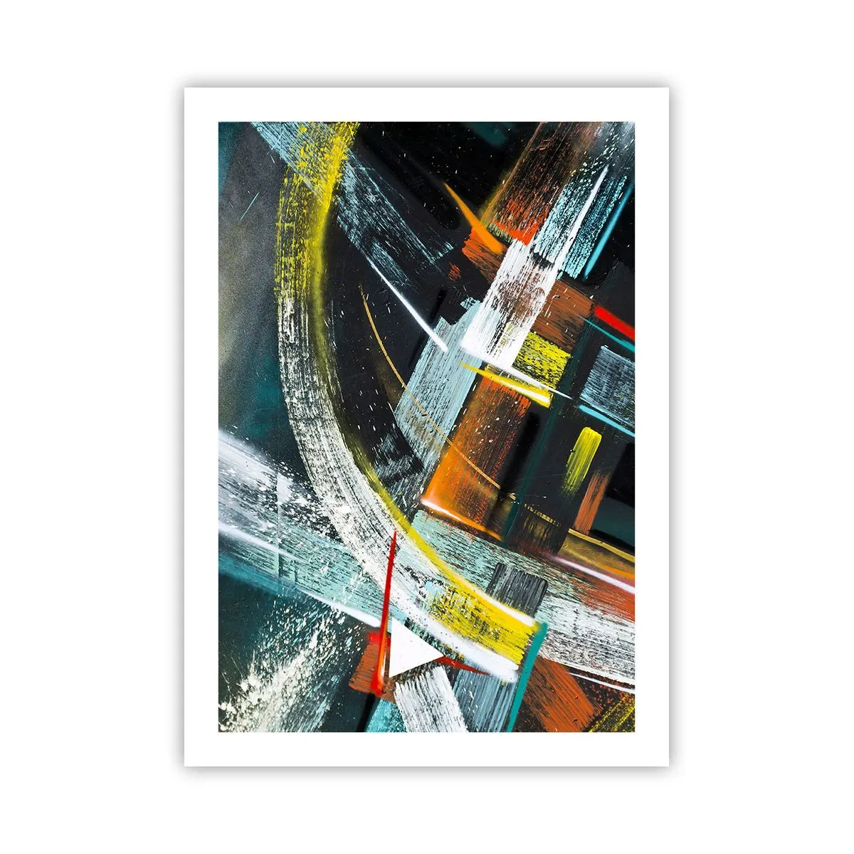 Poster - Energy of Movement - 50x70 cm