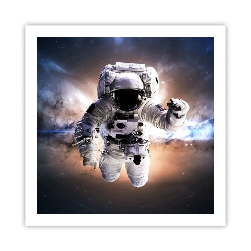Poster - Greetings from Space - 60x60 cm
